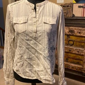Harley Davidson 100% cotton button down
